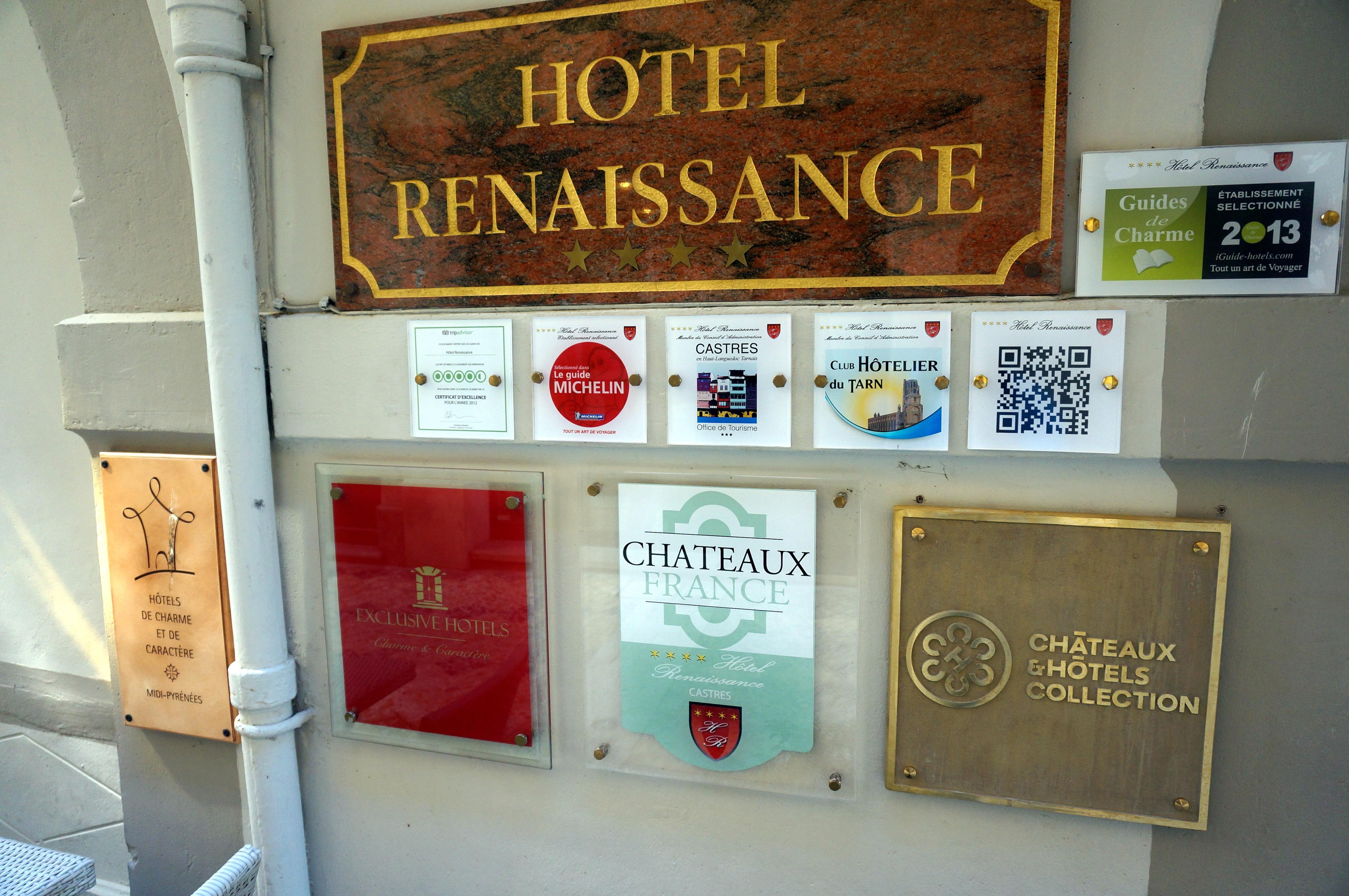 Hotel Renaissance Castres  Exterior foto
